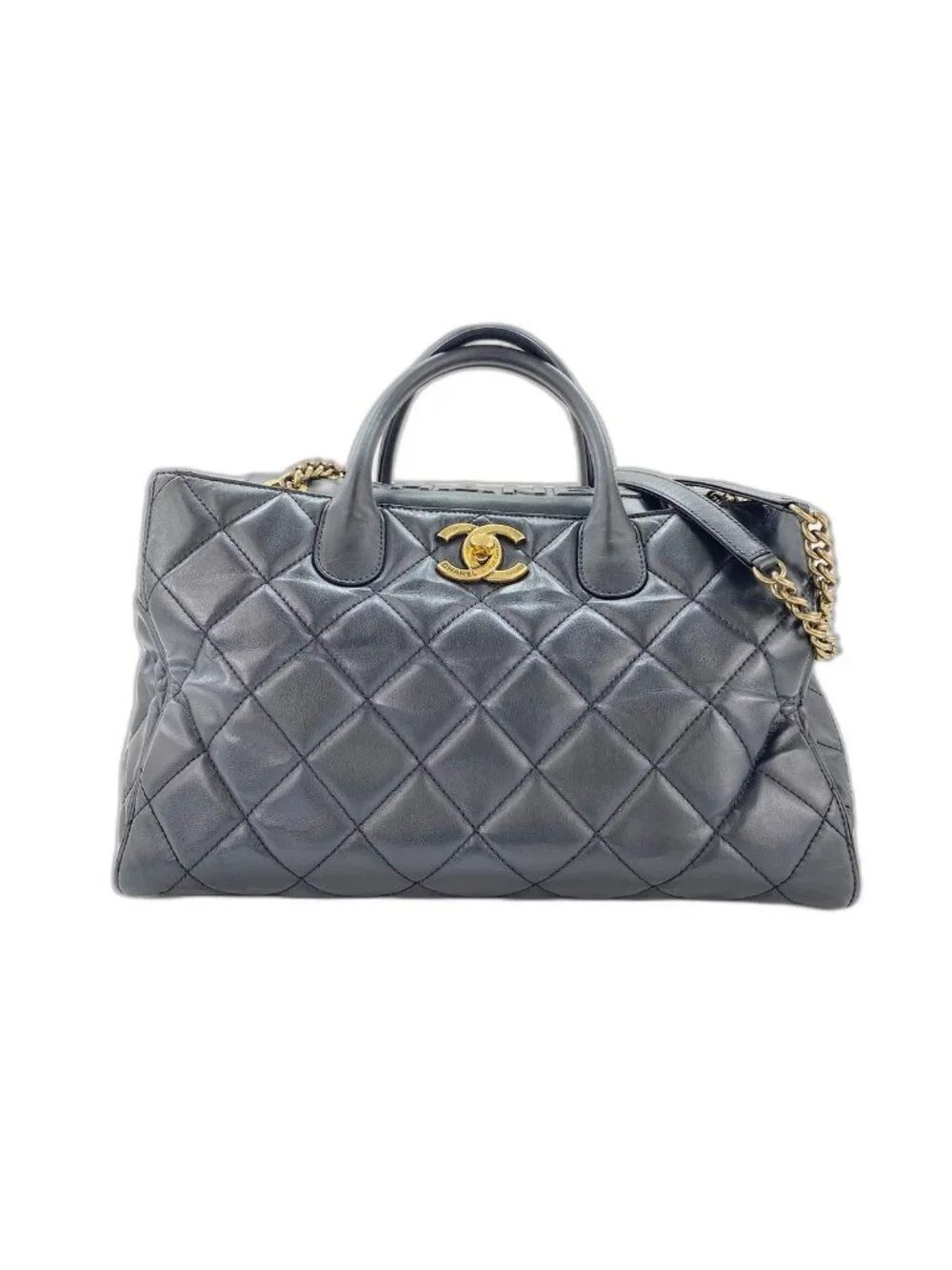 Chanel Handle Quilted Handbag